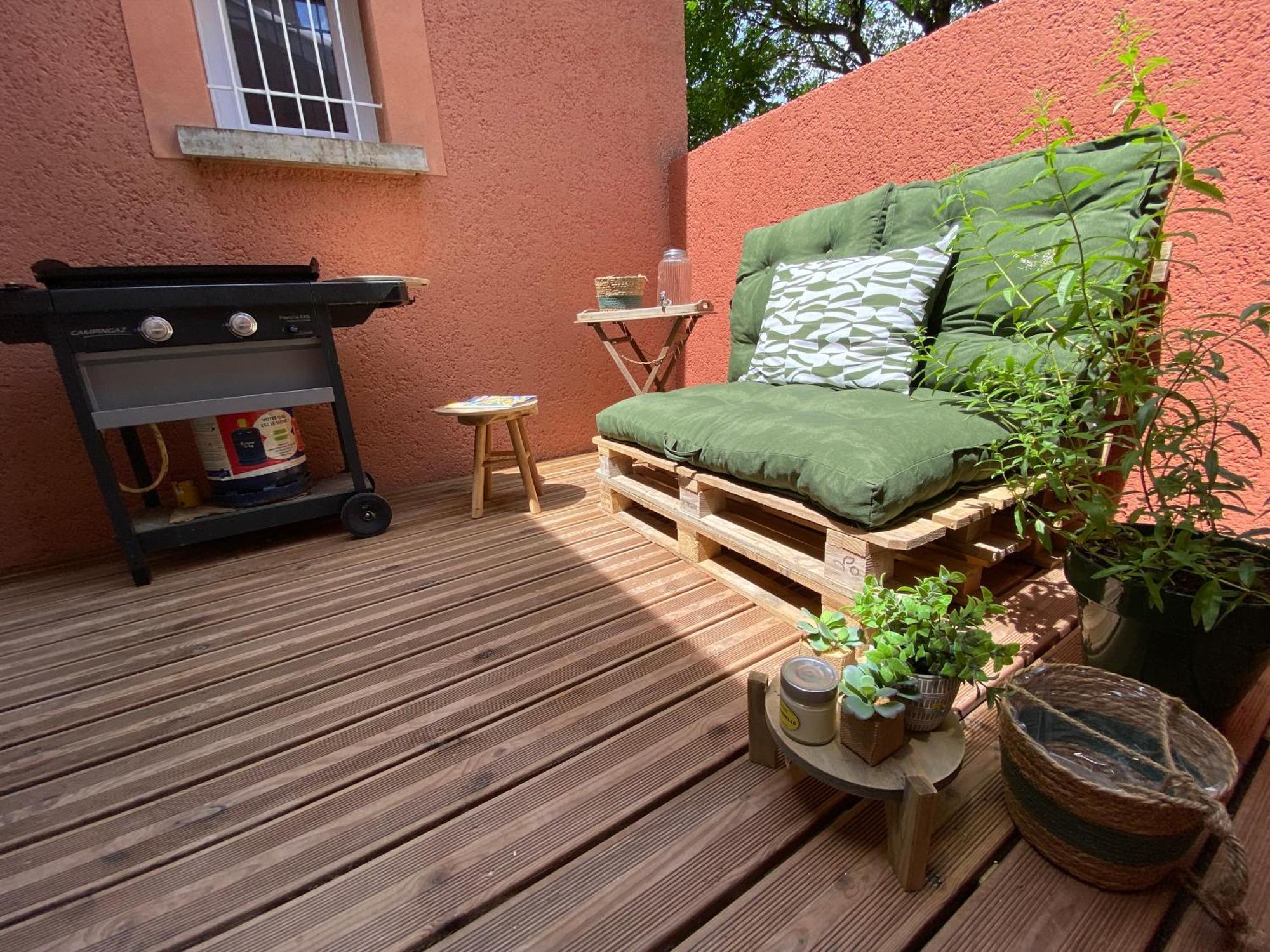 Maison Pour 12P, Piscine A Debordement Chauffee D'Avril A Octobre Inclus รูองส์ ภายนอก รูปภาพ