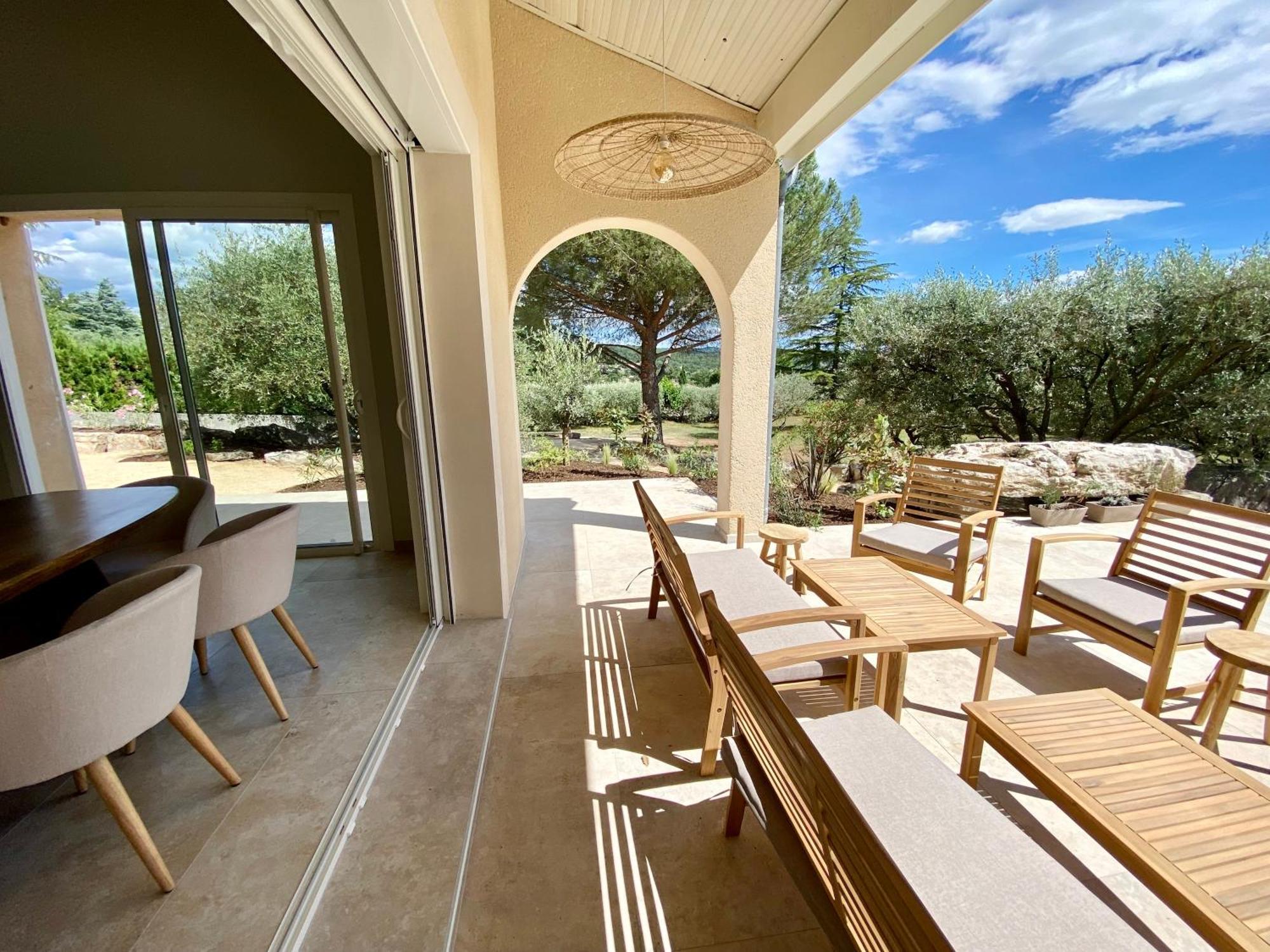 Maison Pour 12P, Piscine A Debordement Chauffee D'Avril A Octobre Inclus รูองส์ ภายนอก รูปภาพ